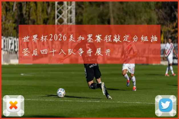 世界杯2026美加墨赛程敲定分组抽签后四十八队争夺展开