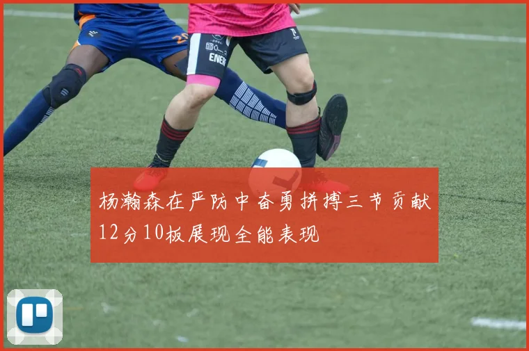杨瀚森在严防中奋勇拼搏三节贡献12分10板展现全能表现